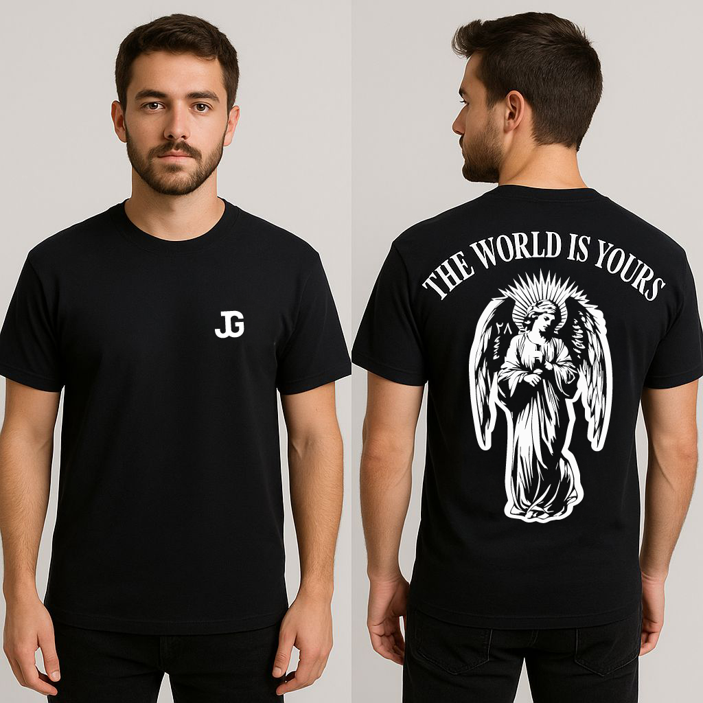 Organic Heavy Oversized T-Shirt - Iconic Print