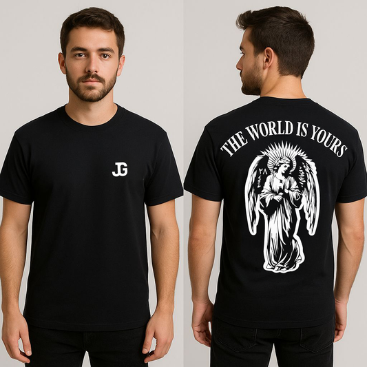 Organic Heavy Oversized T-Shirt - Iconic Print