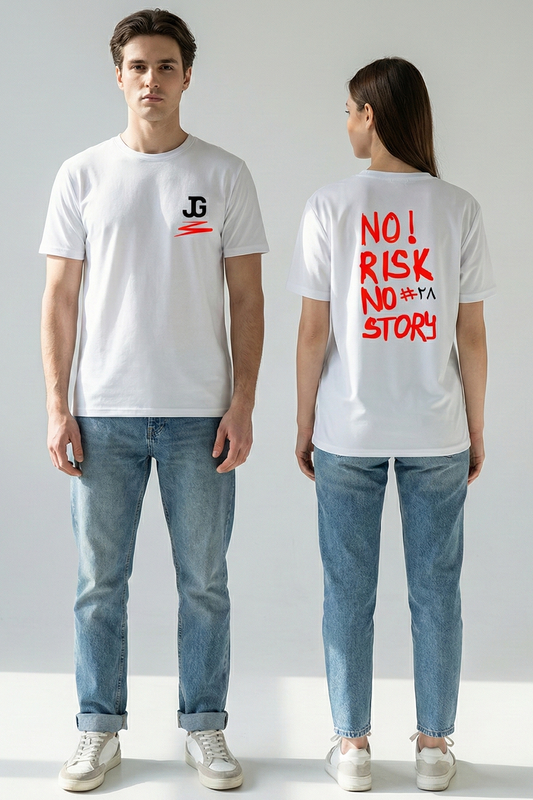 Organic Heavy Oversized T-Shirt - Freestyle Print